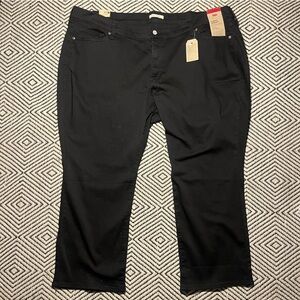 Levi’s NWT Classic Straight Black Jeans 26W